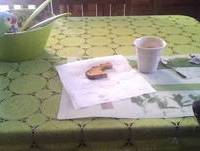 Pedintes na hora do lanche