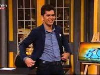 "David Antunes assusta-se com os confetis" - Pedro Fernandes - 5 Para a Meia Noite