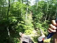 Zip Lining (at Canopy Ridge Farm)