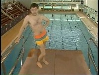 Mr.Bean vai à piscina