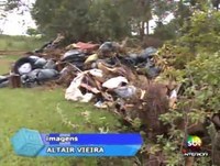 Acúmulo de Lixo - Área Rural - Tele Verdade - 22-03-2013