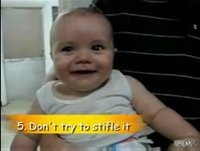 Bebês que dão risadas e fazem caretas !