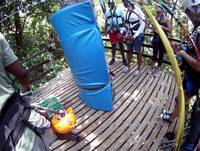 Jamaica zip lining @ Mystic Mountain