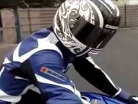 Caiu Com Moto  GSX R Assim que Saiu da loja Véja