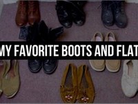 My Favorite Boots and Flats | Caia Michelle
