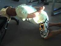 Wipeout surfing exercise