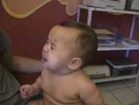 Bebê chora com gol da Argentina - Bebê Patriota