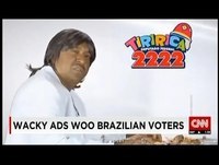 CNN -TIRIRICA  Wacky ads woo brazilian voters Anúncios malucos atrair os eleitores brasileiros 2014