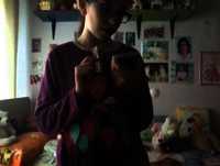 Enseñando mis códigos de los cromos de fútbol