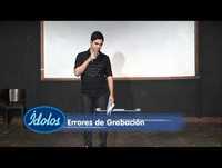 Errores de Grabación "Ídolos"