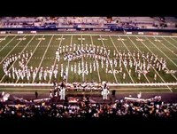 The Pride of Dixie halftime show at the UNA vs Valdosta game