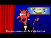 Retrospectiva do Futebol 2012 - Charge Animada