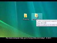 Windows Vista - How to zip and unzip files