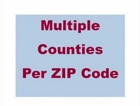 Counties by ZIP Code Database