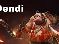 Dendi Pudge Hooks-Fails-Saves Dota 2