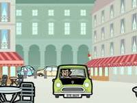 Mr bean cartoon Art theif