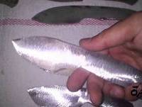 как я делаю нож часть 5 сформеравал клинки