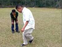 Guy fails trying to do a back-flip