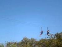 Mom And Alyssa Zip Line