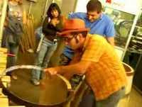 o'zi massimo lisi costruisce una barrique