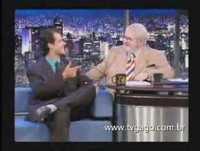 Jô Soares morrendo de rir com deputado gago