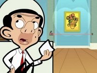 Mr Bean [Cartoon] - Art Thief [HD]