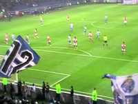 Porto x Braga 27-11-2011  Falhanço de Cristian rodriguez