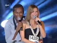 Idolos 2012 - 11/10/2012 Marcus Vinicius e Jéssica Campos (Fase dos Duetos)