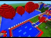 Minecraft Wipeout - TOTAL WIPEOUT CHALLENGE with Vikkstar, Mitch & Rob (Minecraft Parkour)