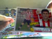 Cromos Liga BBVA 2013-2014 abriendo paquetes