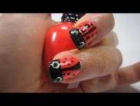 DISEÑO DE UÑAS FÁCIL -   catarina o mariquita