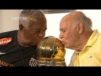 Pepe, Lima e Mengálvio são homenageados pelos 50 anos do primeiro Mundial do Peixe