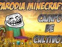 ¿Cómo hacer un campo de cultivo en minecraft? | PARODIA