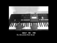 "Caia fogo", Fernandinho. Teclado para iniciantes 46