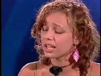 Luciana Abreu - Casting Ídolos  2004 (Portugal)