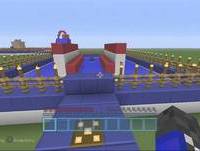 Minecraft PS3 - Total wipeout parkour