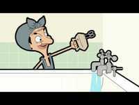 Mr Bean - Lovely bubble bath -- Mr Bean - Herrliches Schaumbad