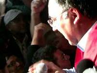 Raimundo Colombo - Anúncio da Vitória - Lages - 03/10/2010